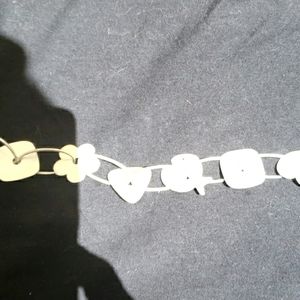 Silver Artist  designed Bracelet Rosella